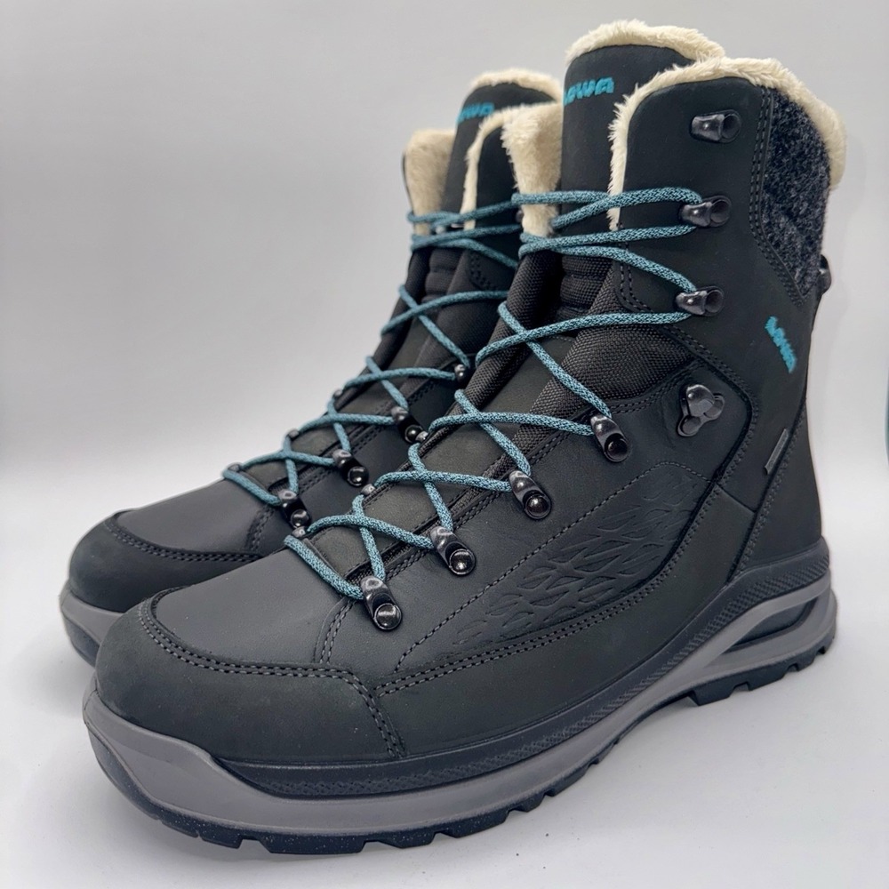 Lowa Renegade Evo Ice GTX Boots Women's Size 9.5 Anthracite Gray Waterproof